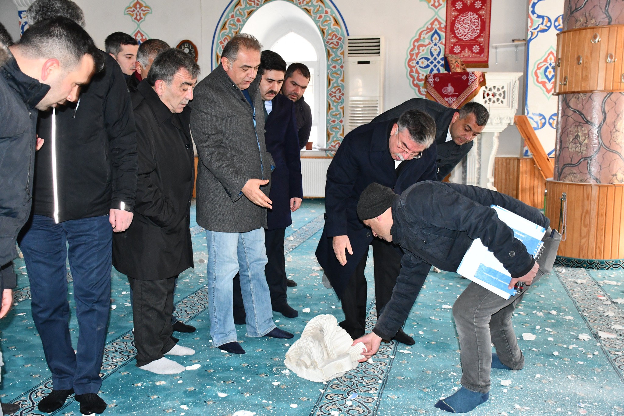 VALİ VEKİLİ ÖZTÜRK VE AK PARTİ GRUP BAŞKANI HEMŞERİMİZ YILMAZ’DAN GÜRÜN’E ZİYARET