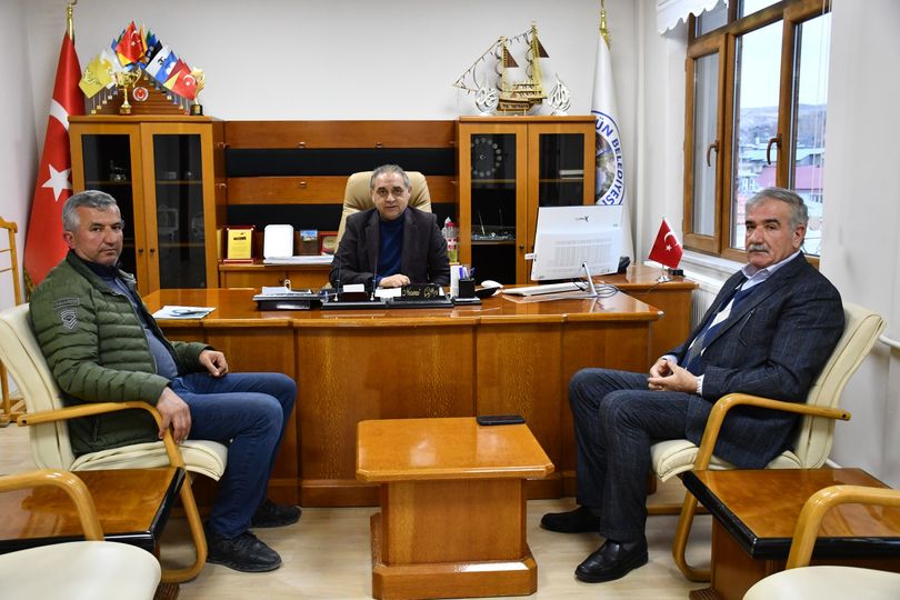 GÜRÜN KÜLTÜR VAKFI BAŞKAN’IN DAN GÜRÜN'E GEÇMİŞ OLSUN ZİYARETİ