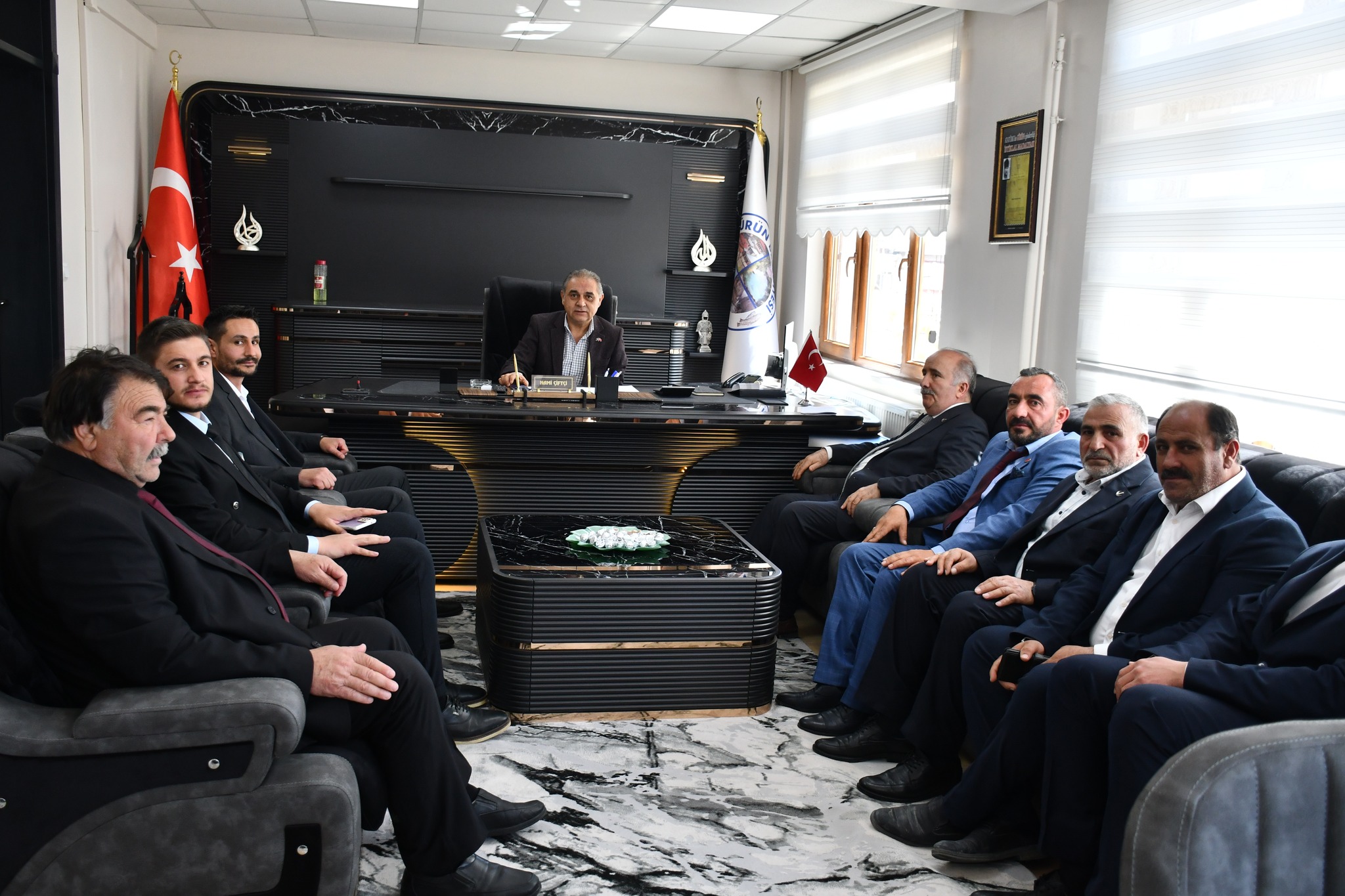 MİLLETVEKİLİ ADAYLARI BAŞKAN ÇİFTÇİ’Yİ ZİYARET ETTİ