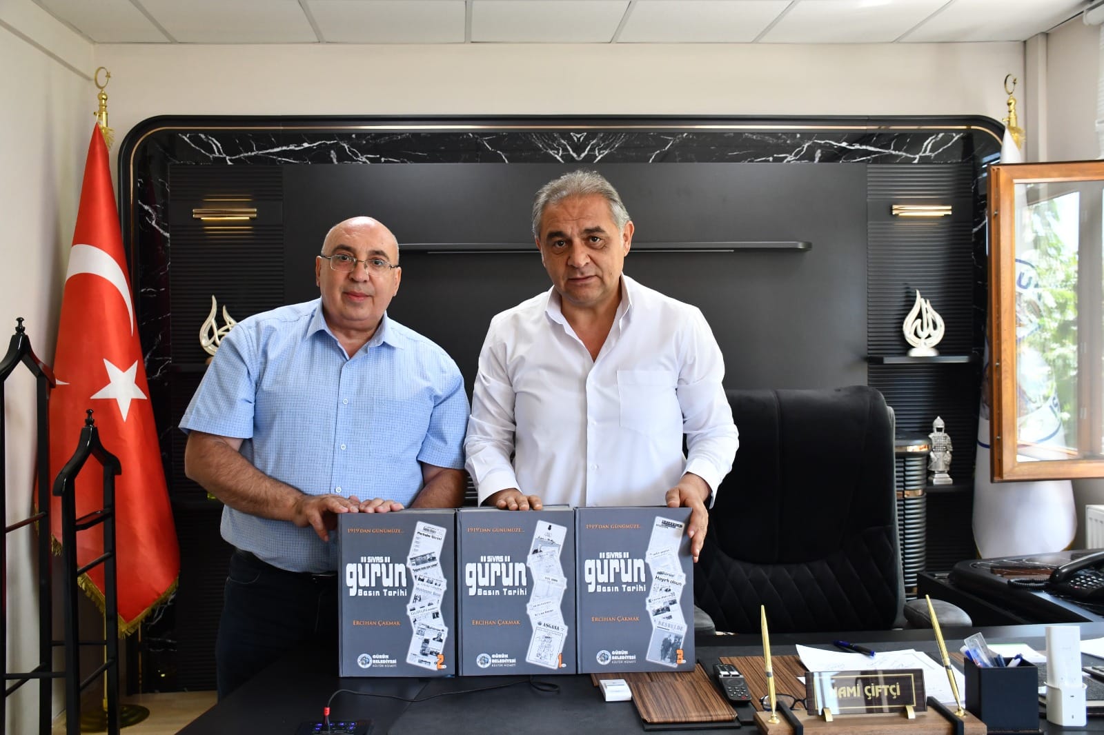 ERCİHAN ÇAKMAK'TAN ZİYARET 