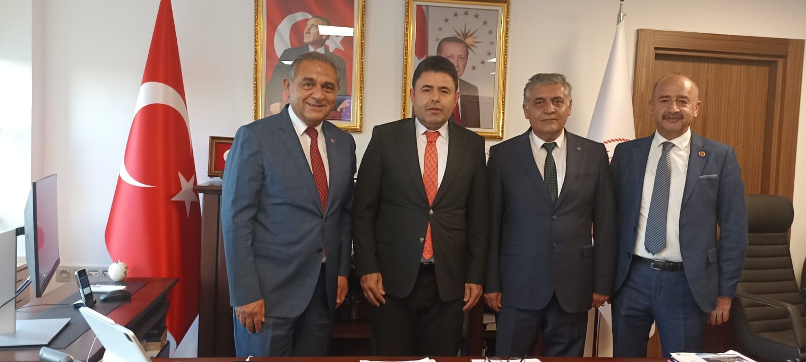 BAKAN YARDIMCISI HEMŞERİMİZ  BOYRAZ'A ZİYARET