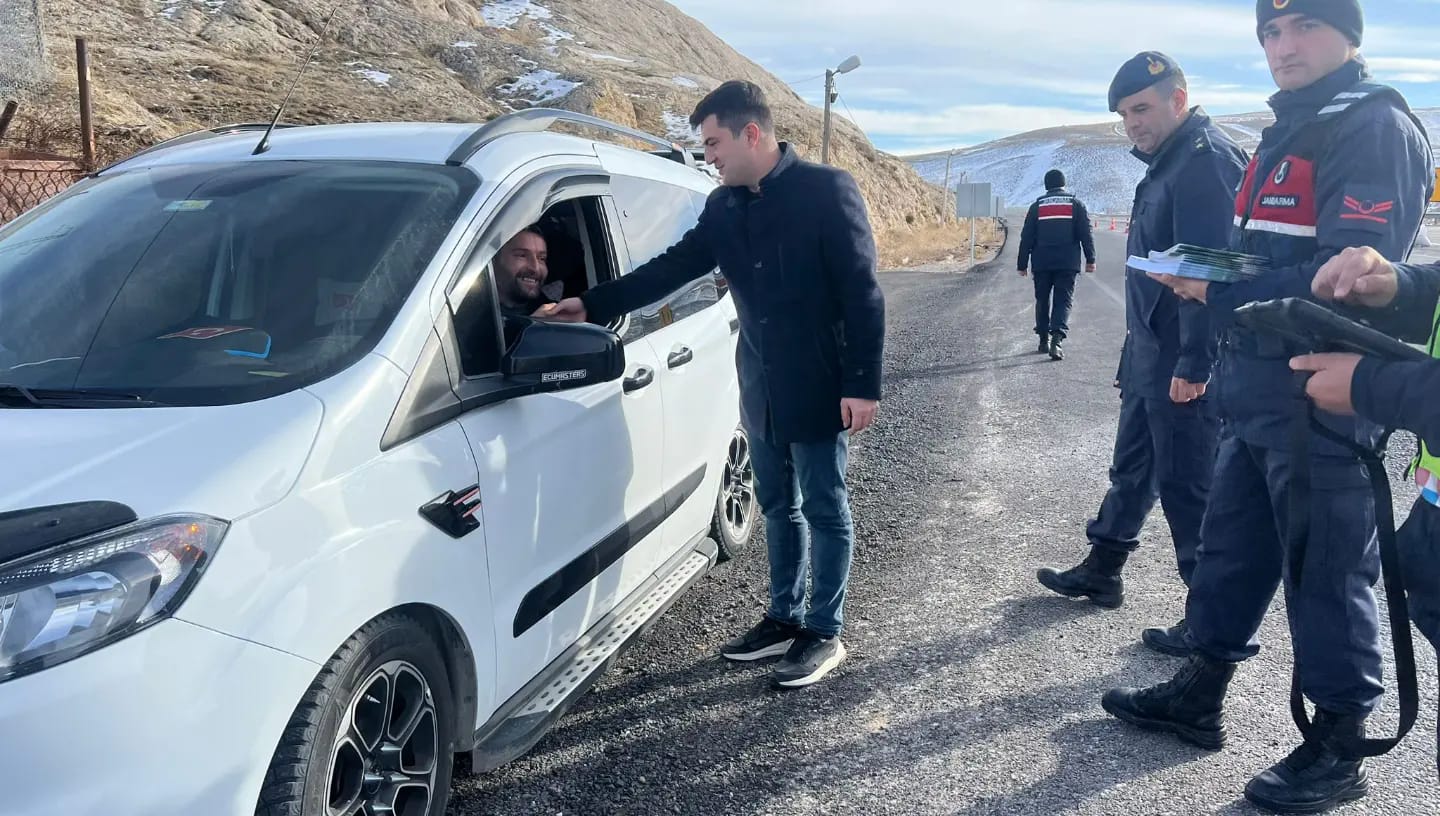 Yol Kontrol ve Arama Noktasında Denetime Eşlik Etti