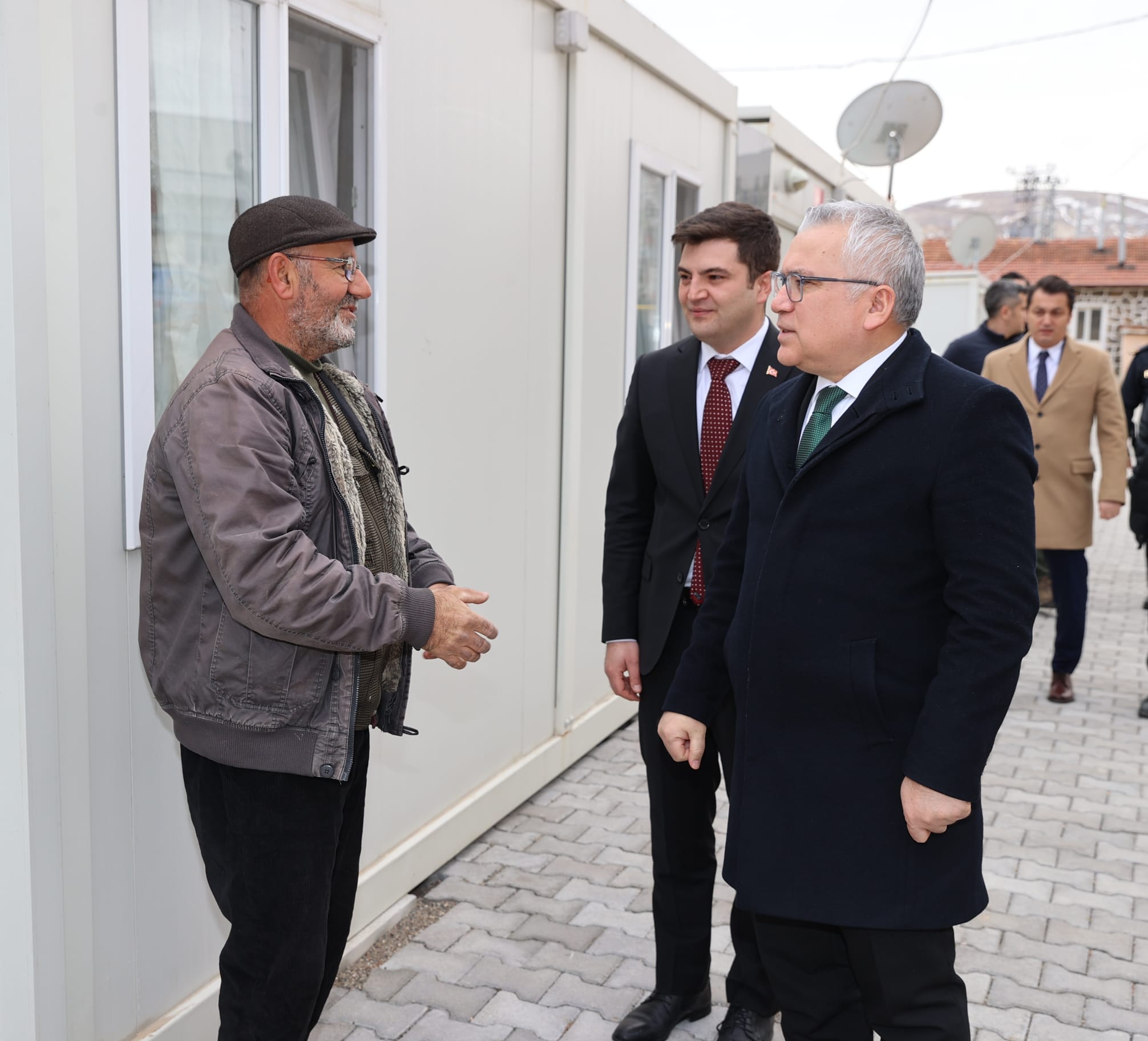 Vali Yılmaz Şimşek Depremin Yıl Dönümünde Gürün’de 