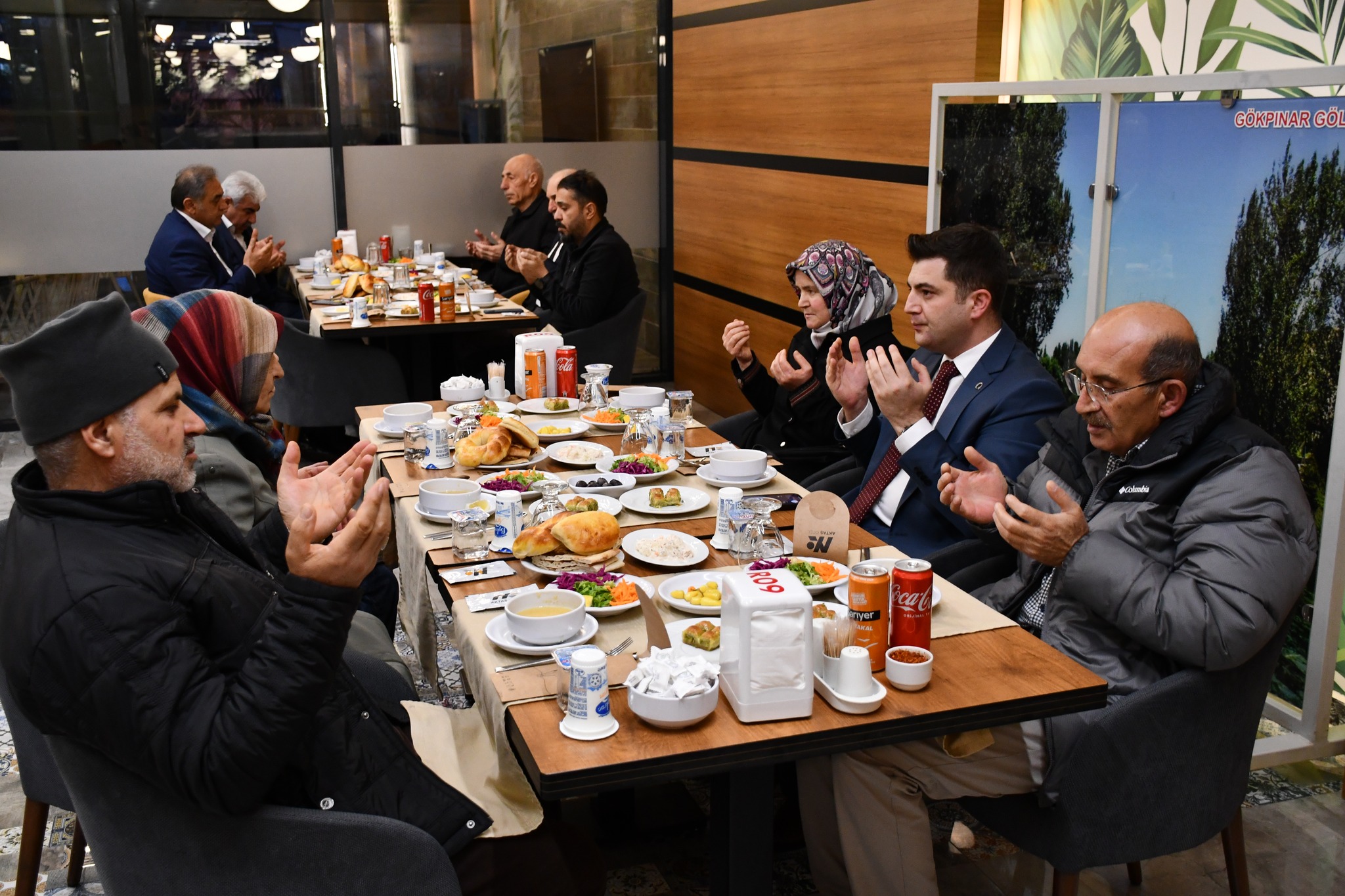 ŞEHİT VE GAZİ AİLELERİ İLE İFTAR YEMEĞİNDE BULUŞULDU