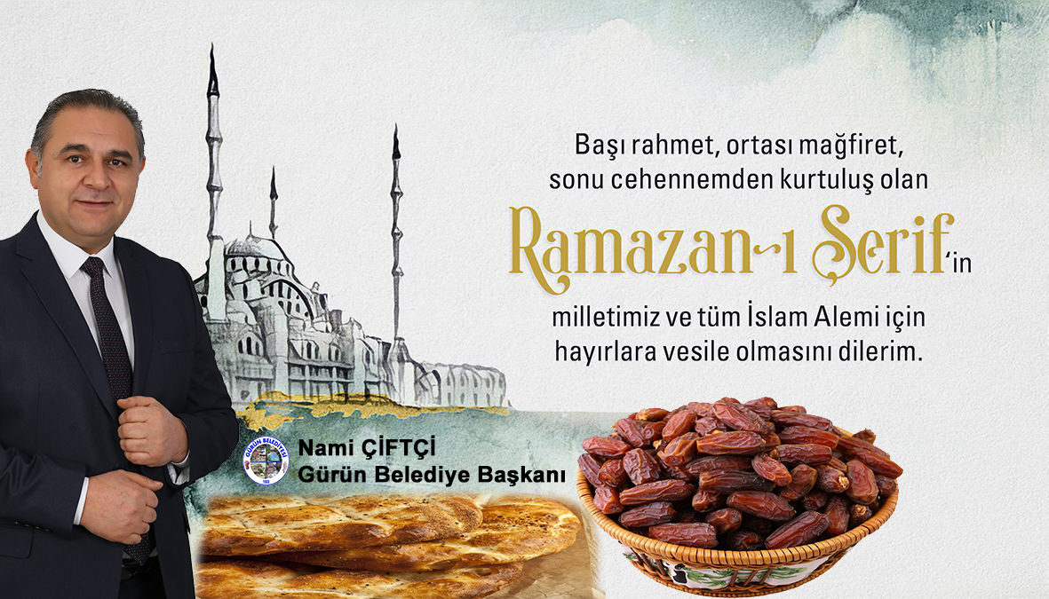RAMAZAN AYI’MIZ MÜBAREK OLSUN