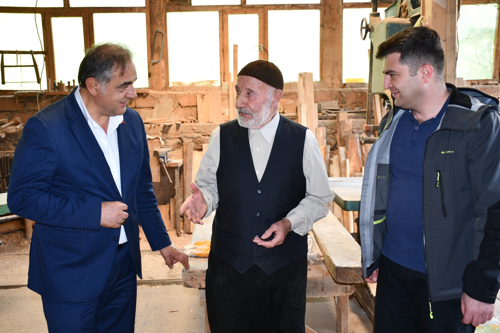 MİNBERCİ ALİ AMCAYA ZİYARET