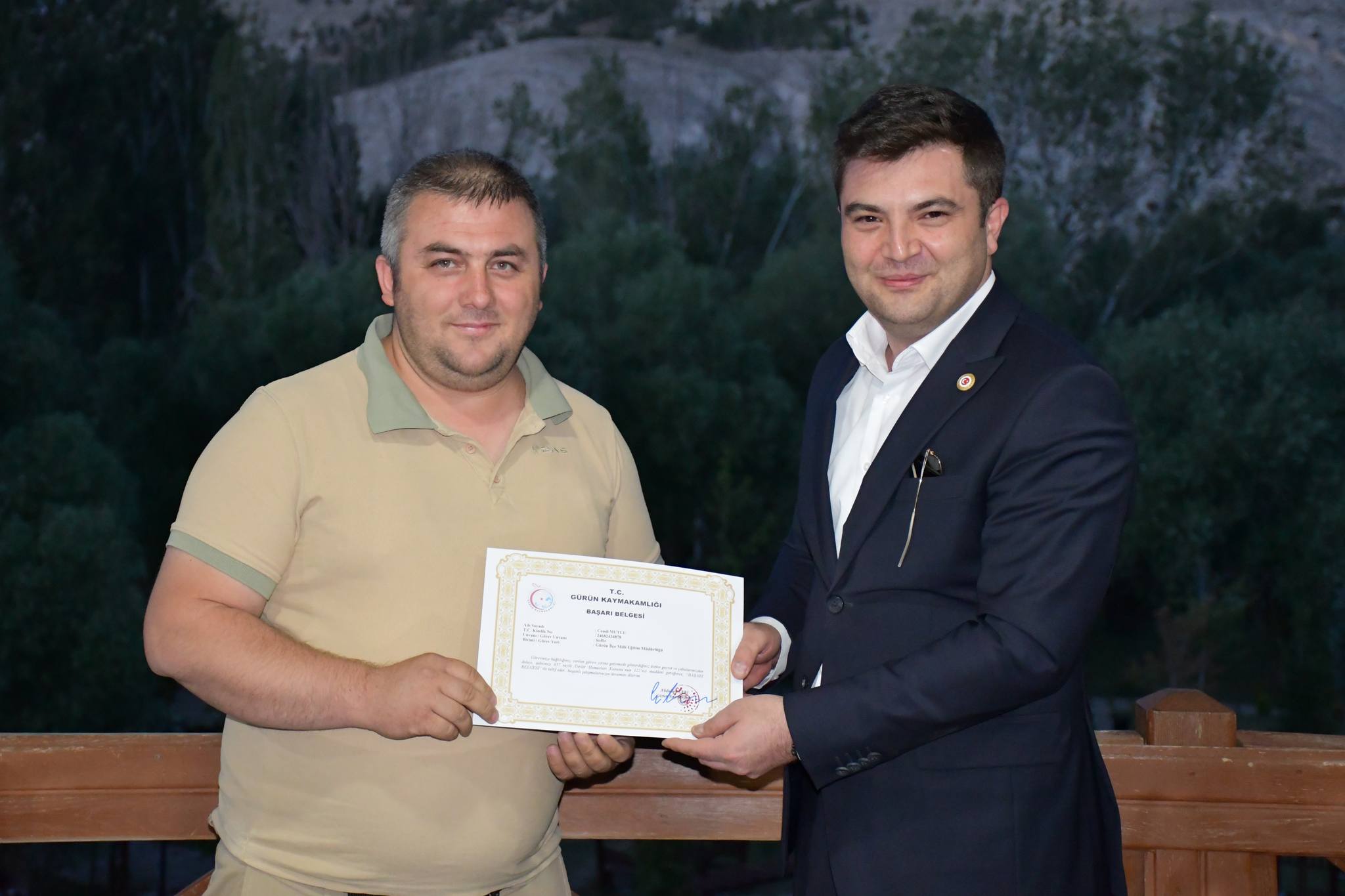 TAYİNİ ÇIKAN HAKİM SAVCI VE MÜDÜRLERE VEDA