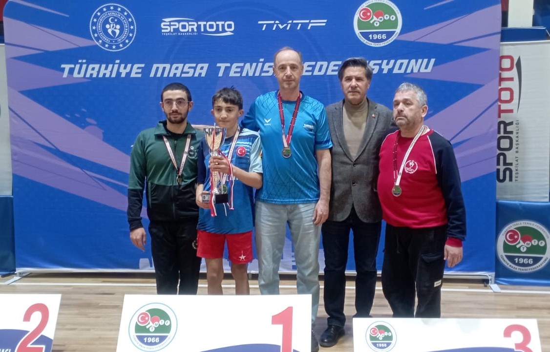PARA MASA TENİSİ TÜRKİYE 1’İNCİSİ OLDU