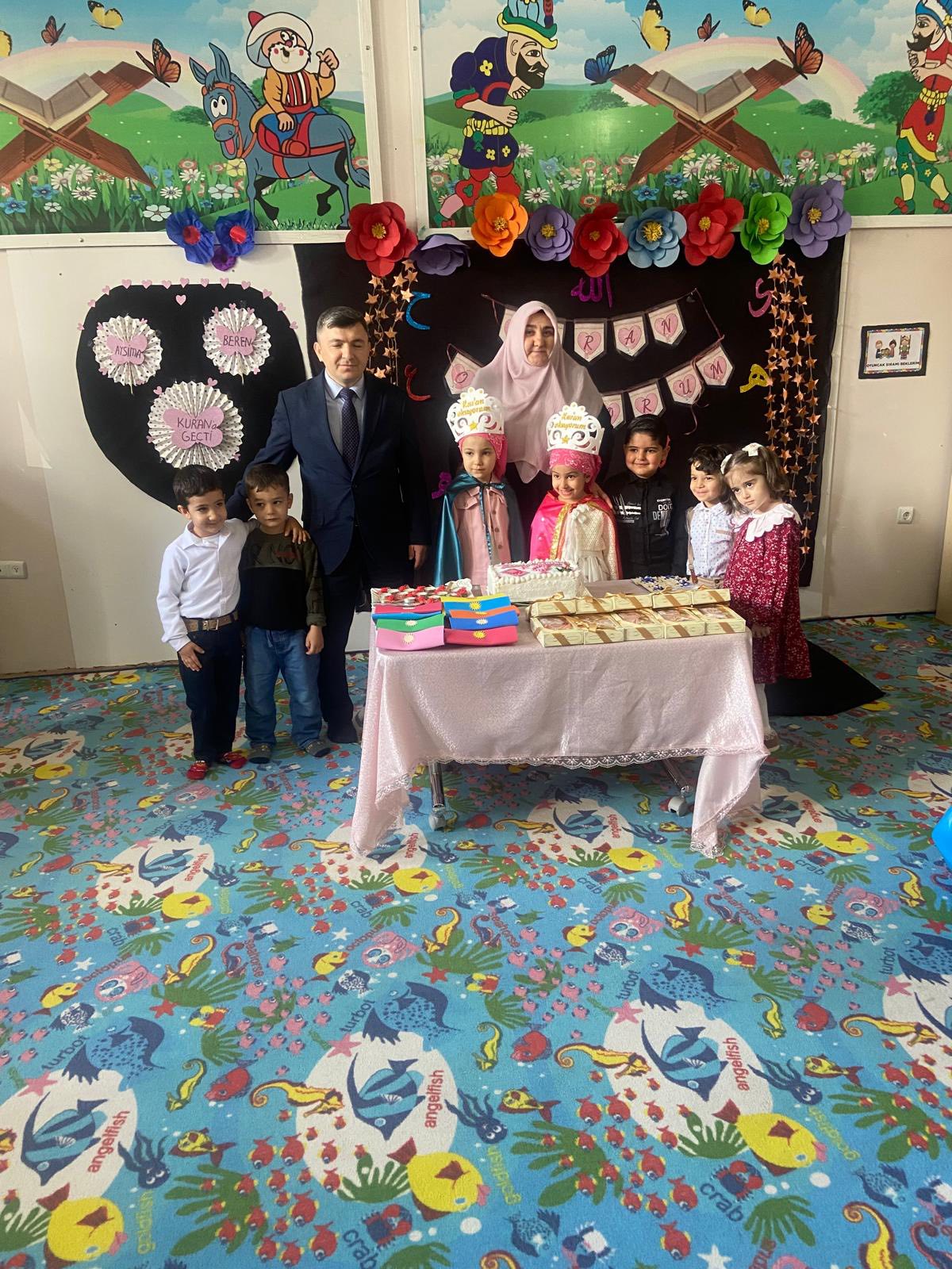    Kirazlık Yaş Kur’an Kursu’nda 4-6 Yaş Kur’an’a Geçiş Sevinci!