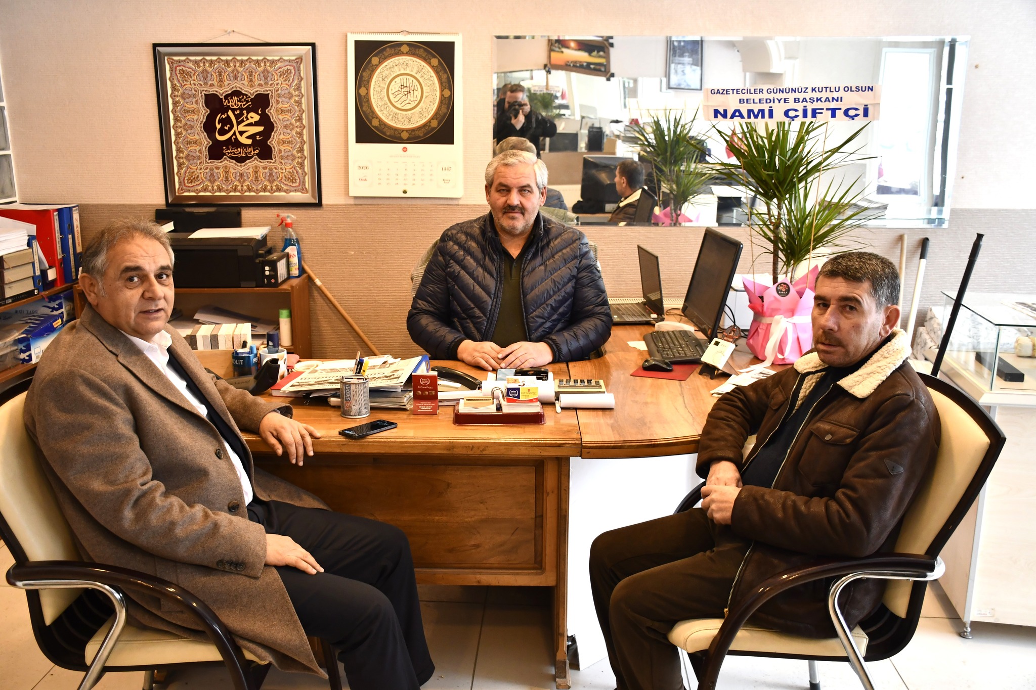 Gürün’de 10 Ocak Çalışan Gazeteciler Günü’ne Anlamlı Ziyaretler