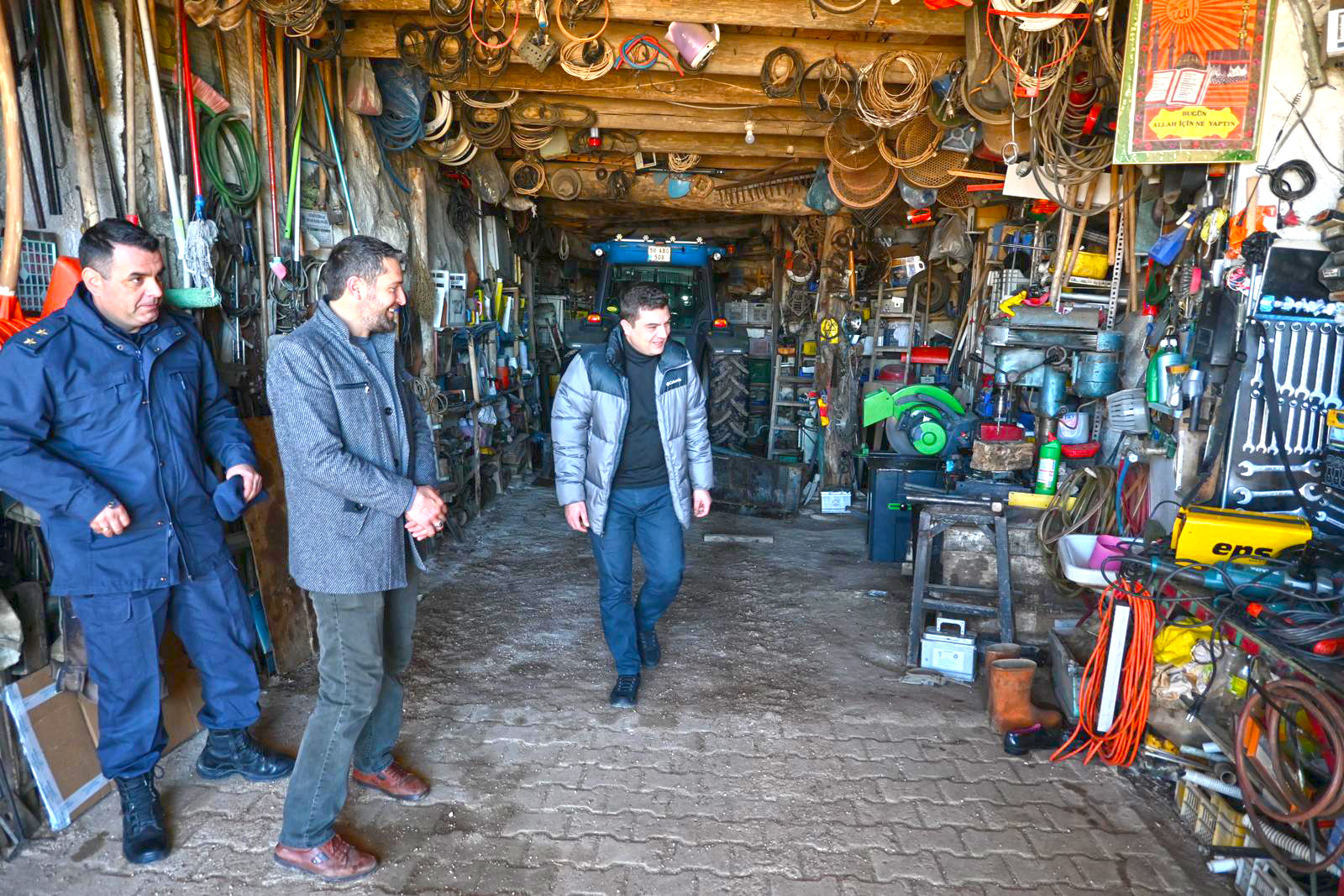 Kaymakam Abdullah Sarı Koyunlu, Kürkçü ve Kayalar Köylerini Ziyaret Etti