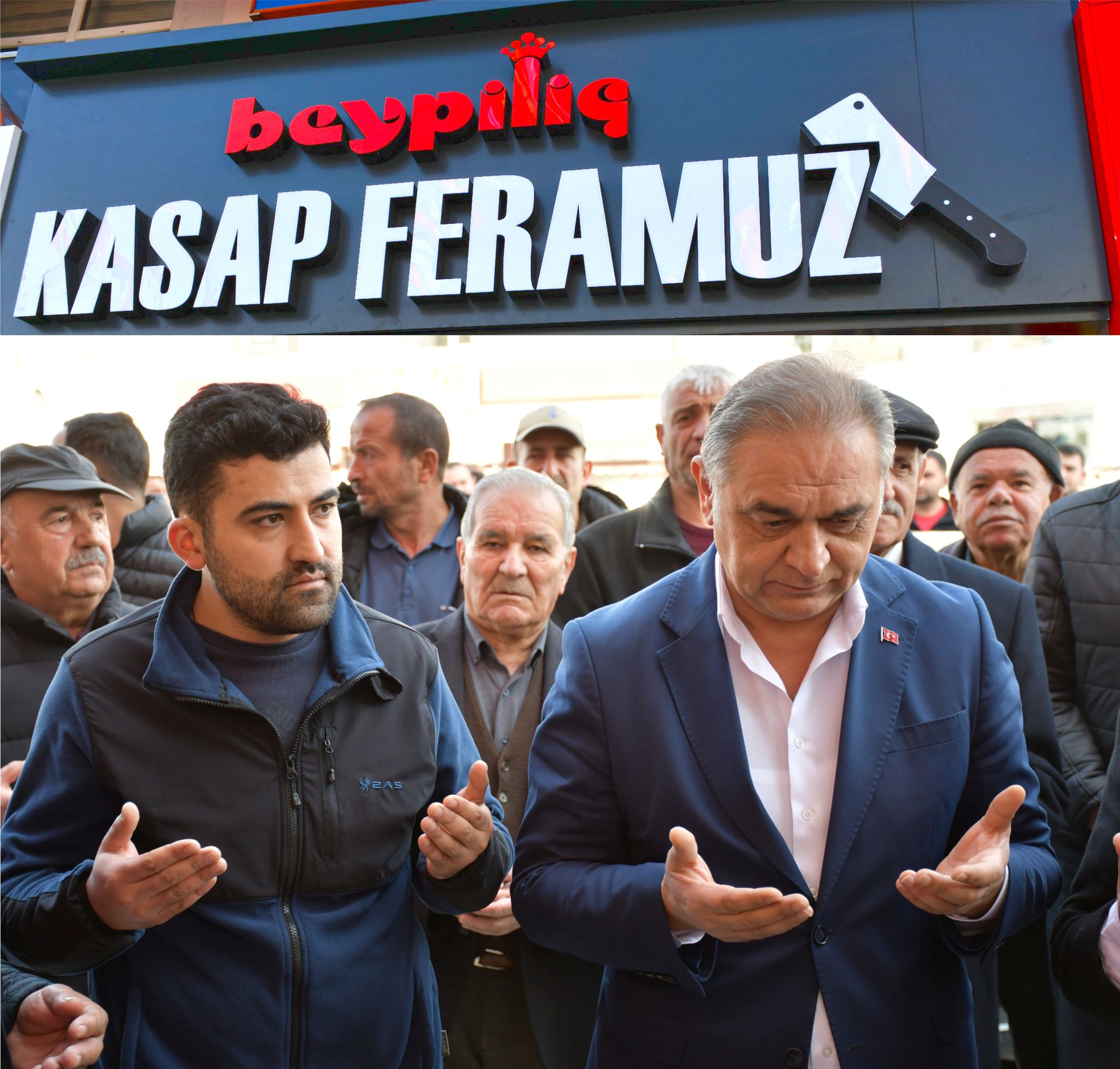 KASAP FERAMUZ, DUALARLA HİZMETE AÇILDI