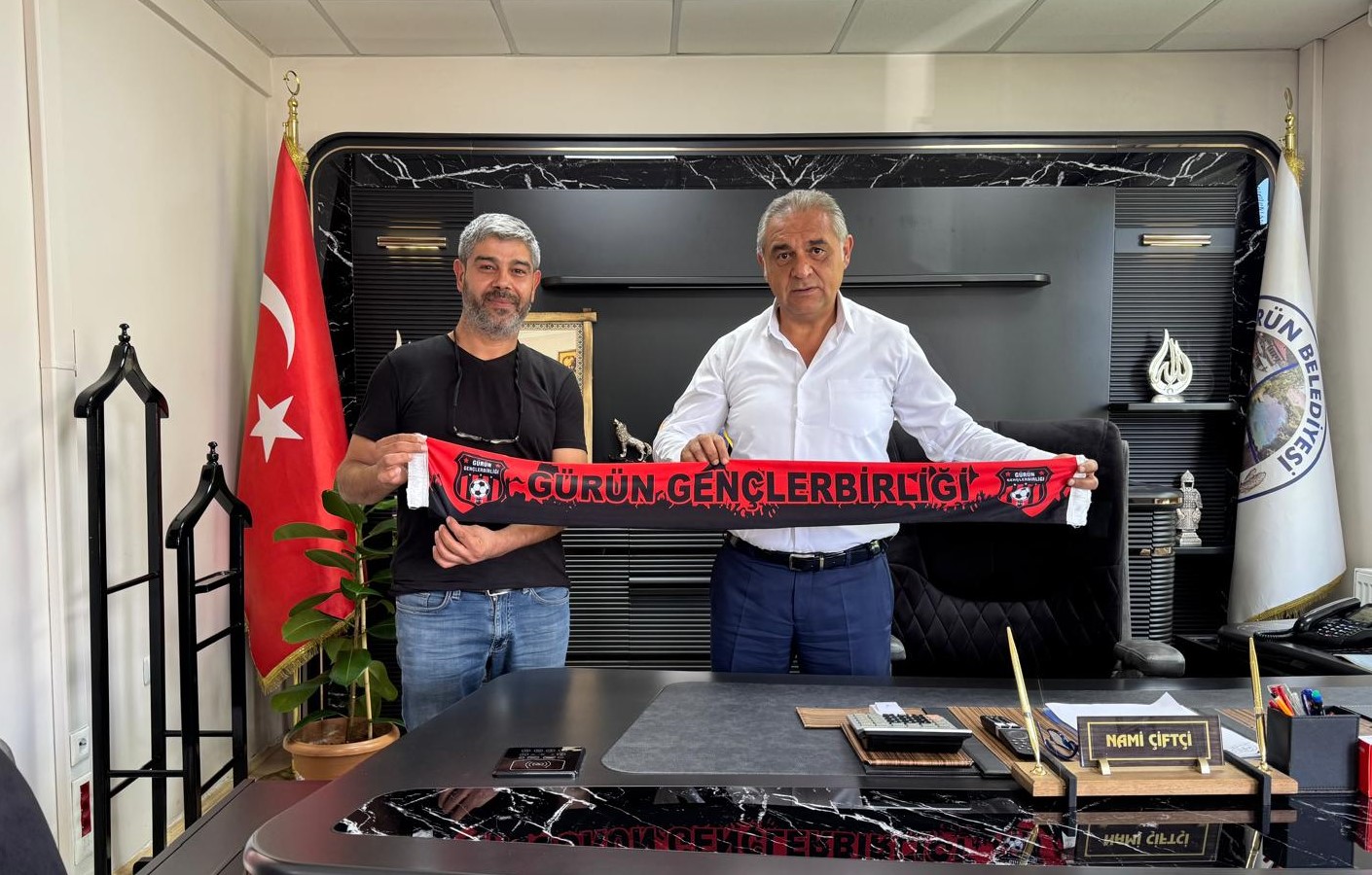Gürün Gençlerbirliği Kulüp Başkanından, Belediye Başkanına Ziyaret
