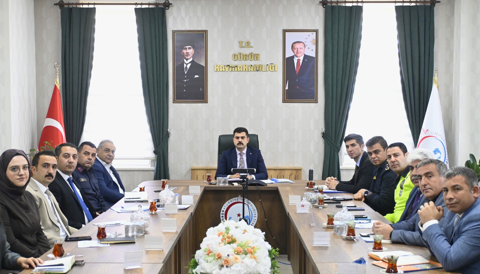 Gürün’de Karla Mücadele Toplantısı Yapıldı