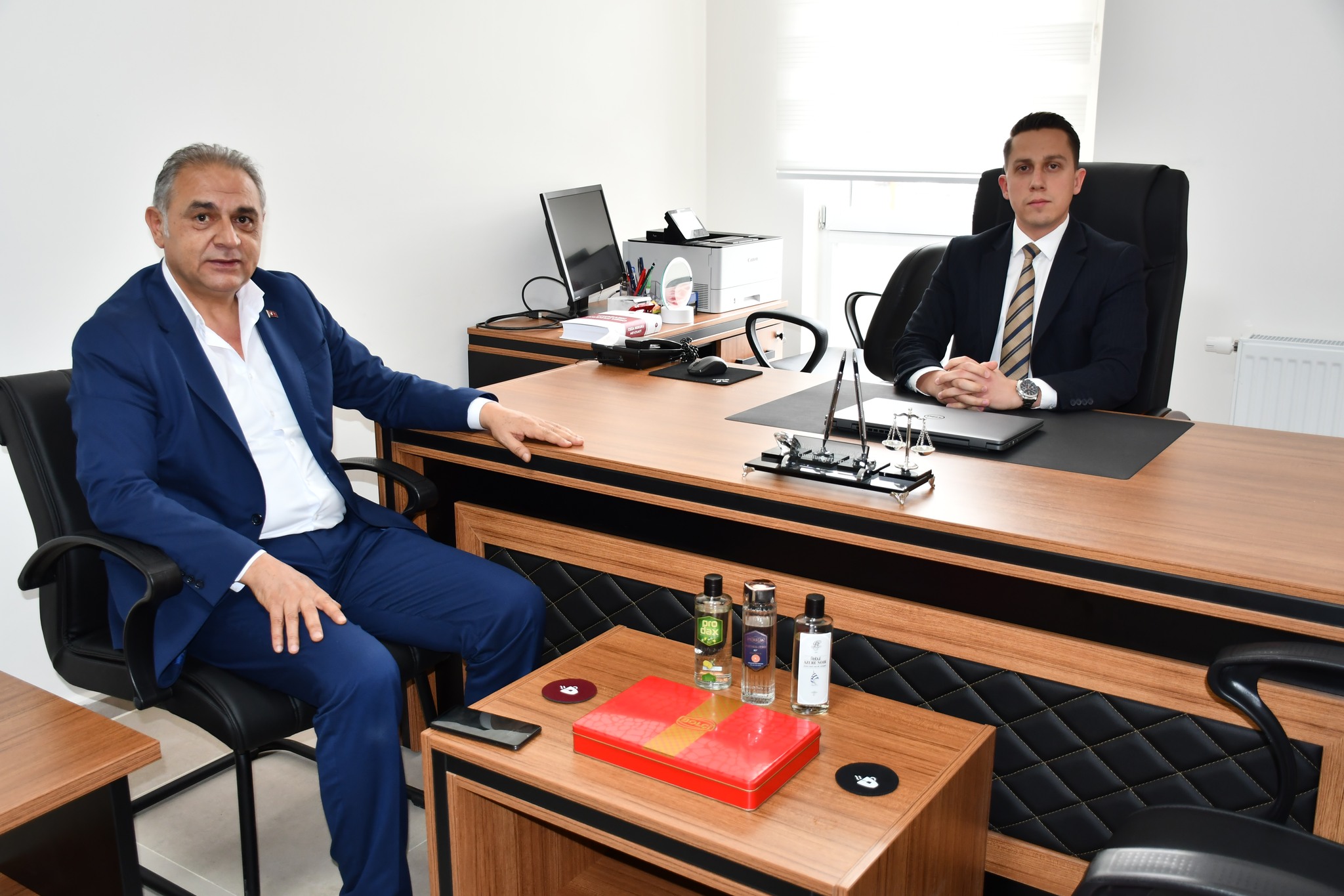 Gürün Belediye Başkanı’ndan Hakim ve Savcı’yı Ziyaret Etti
