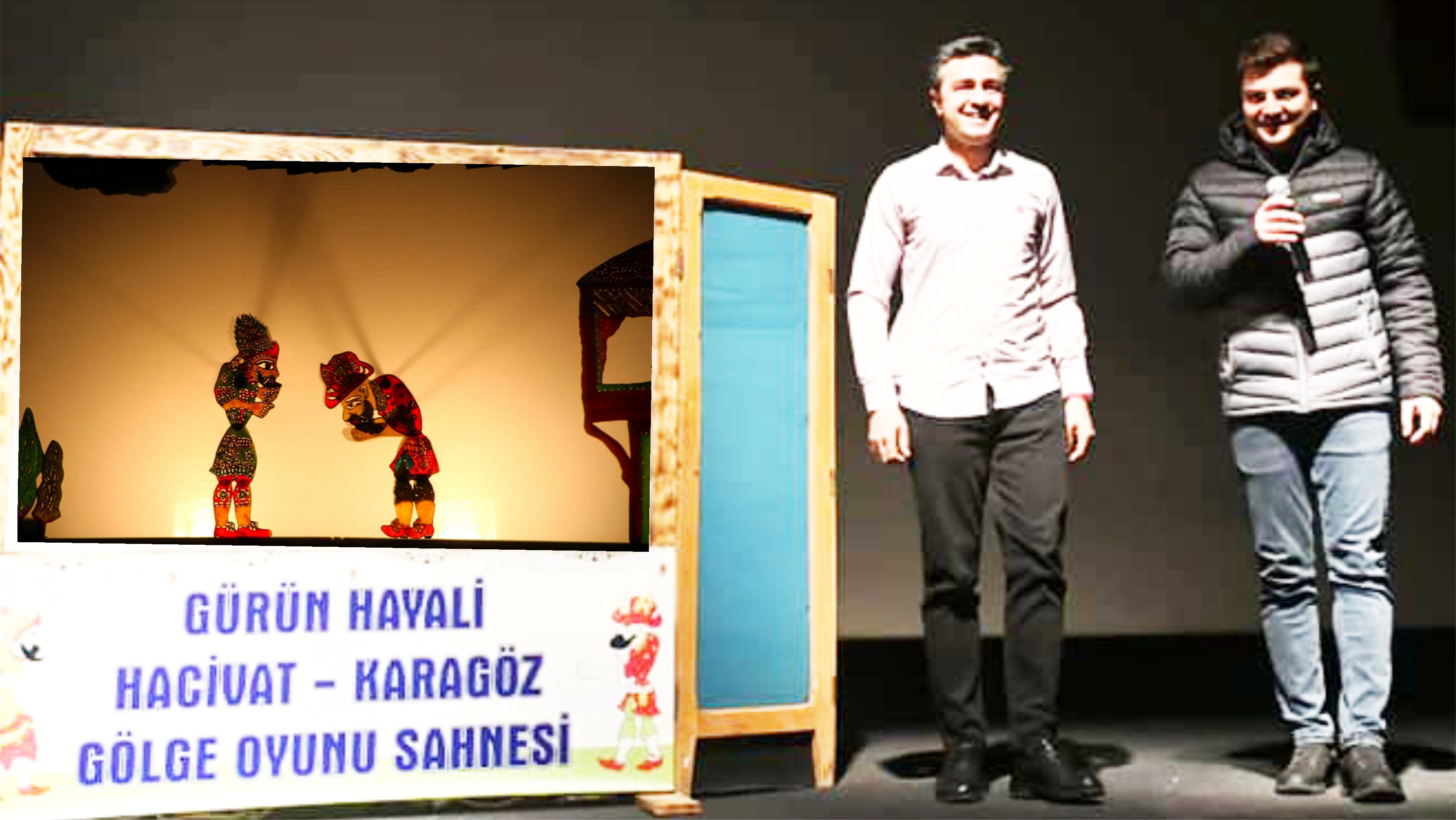 GÜRÜN HAYALİ HACİVAT KARAGÖZ SAHNE ALDI