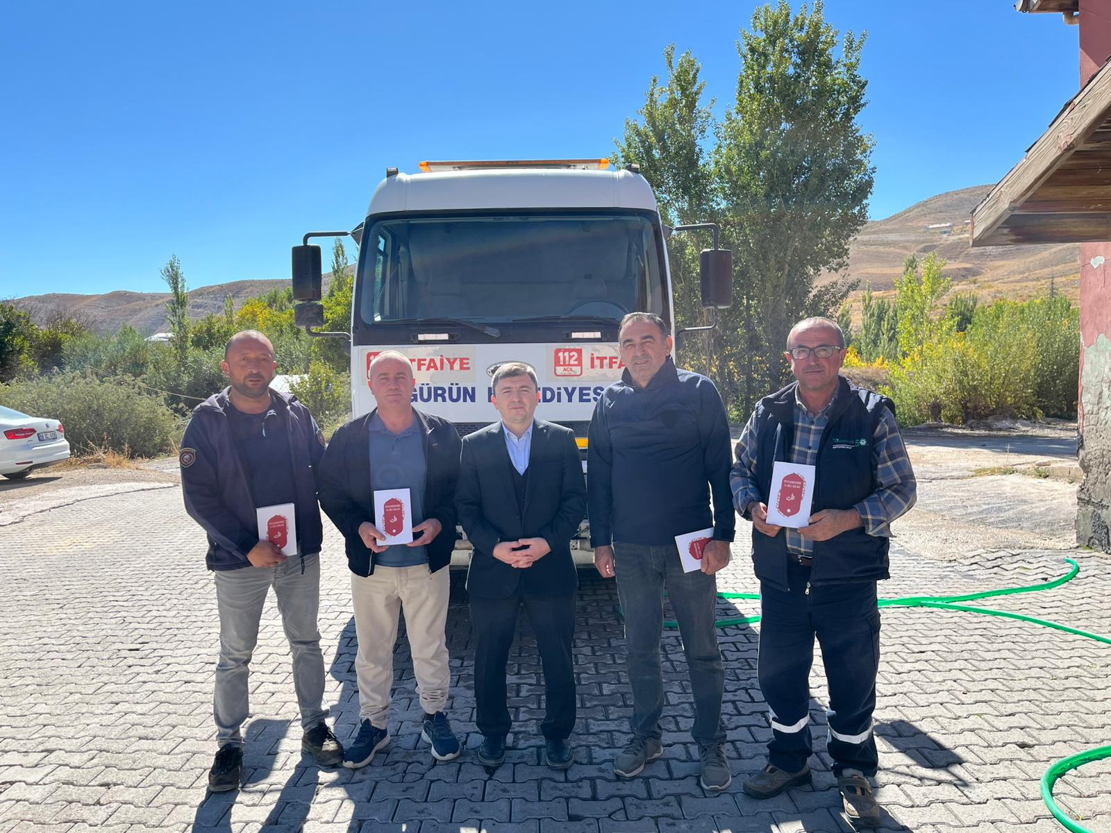 Gürün Müftüsünden İtfaiye Şefine Ziyaret