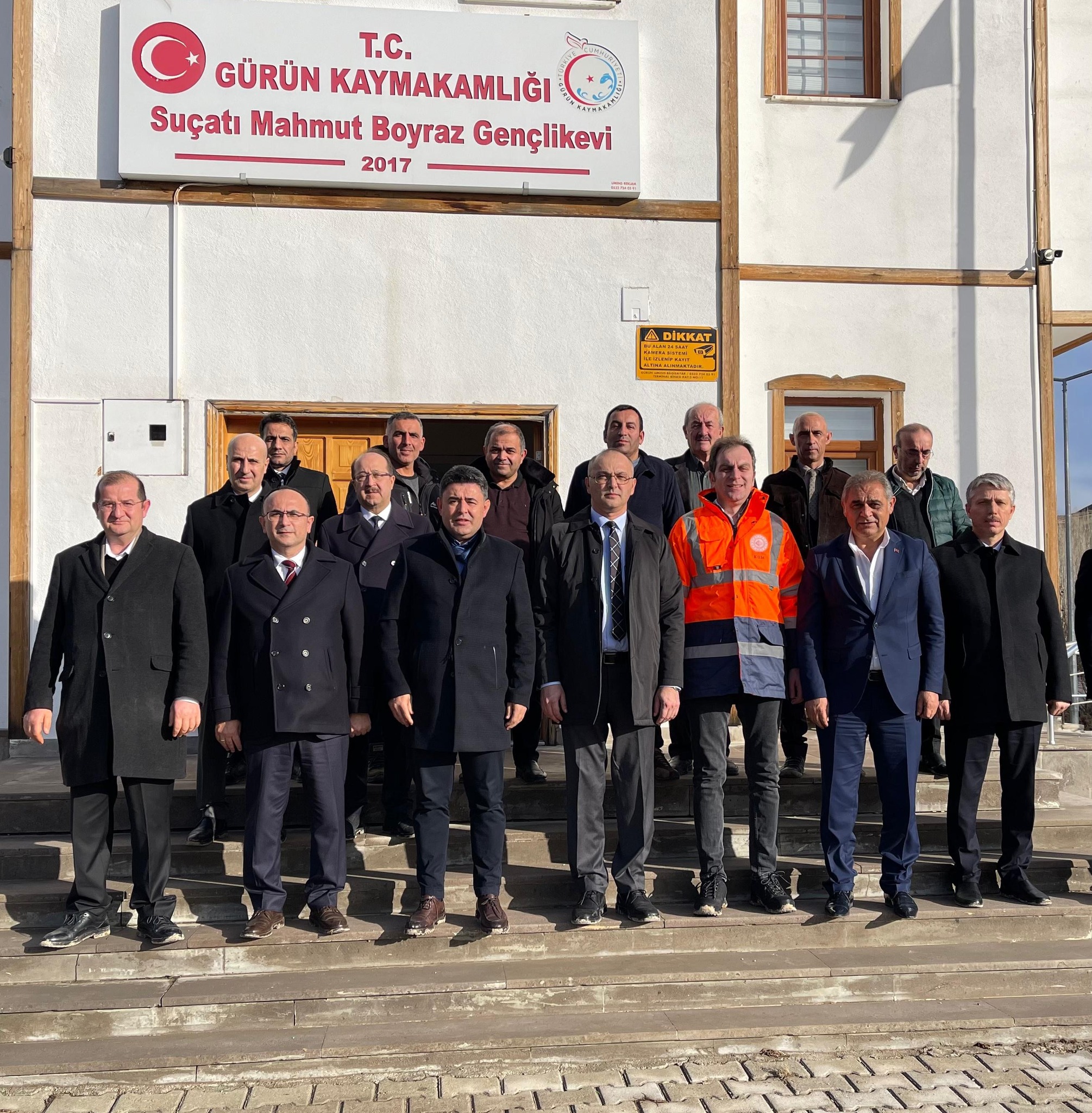 Ulaştırma ve Altyapı Bakan Yardımcısı Osman Boyraz Gürün’e Temasta Bulundu