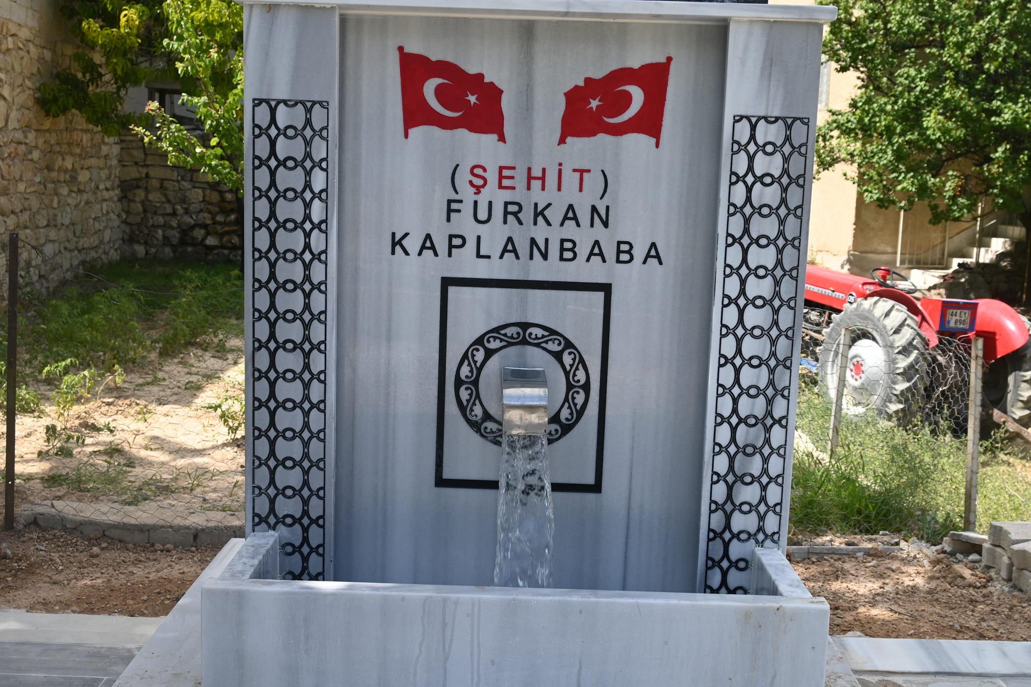 Gürün'ün Behçeiçi Köyünde, Şehit Uzman Çavuş Hayratına Çeşme Yapıldı
