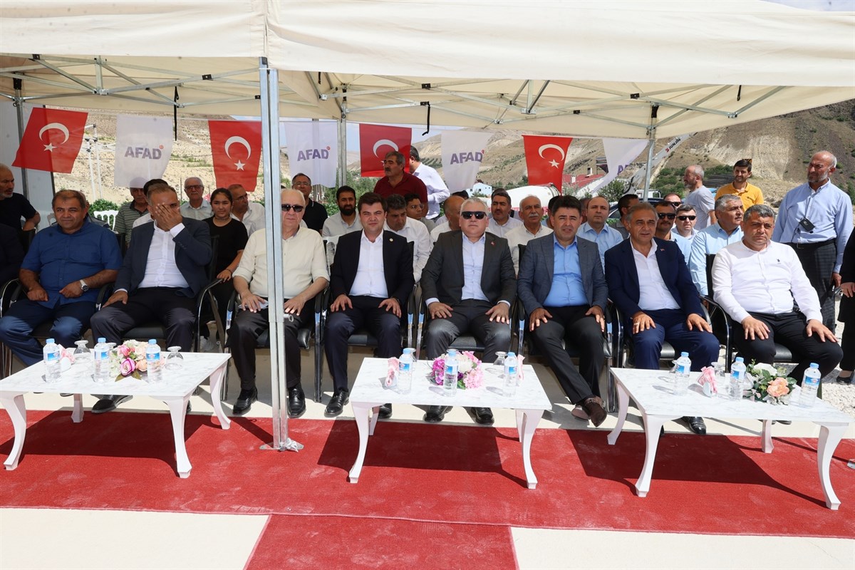 Gürün'de TOKİ 85 Konutun Temeli Atıldı