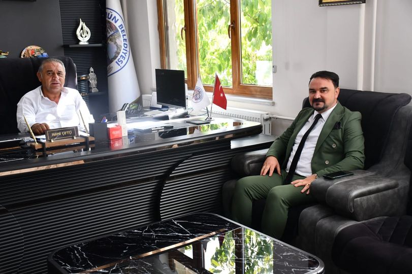 Gürün Belediye Başkanına Gözde Hastanesi Pazarlama Müdüründen Ziyaret