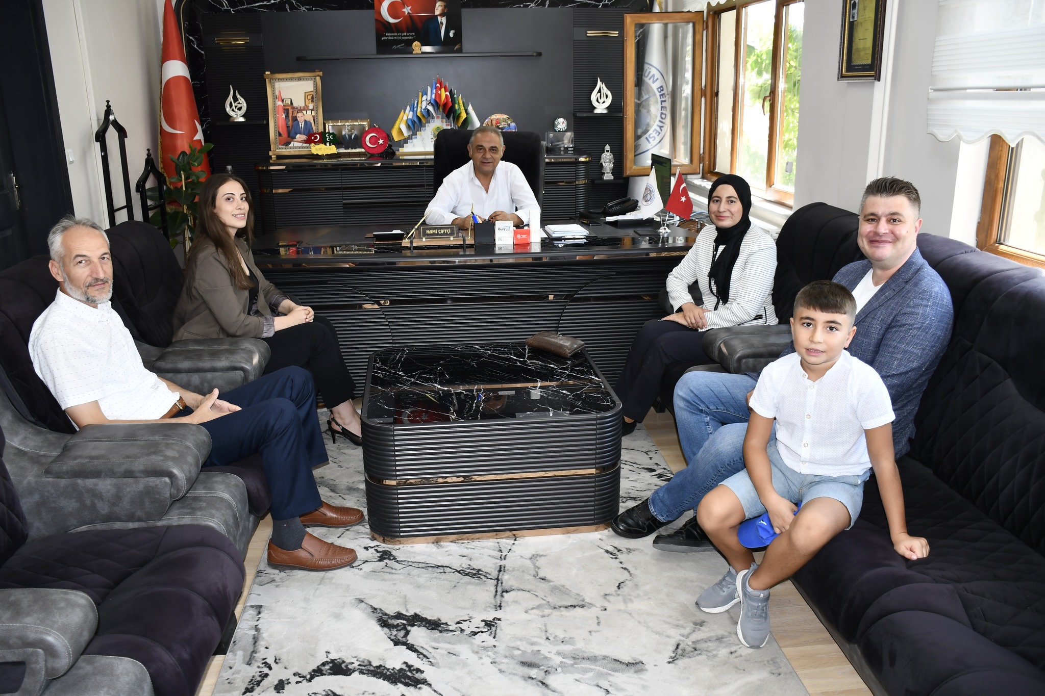 Uzm. Dr. Kandil’den Başkan Çiftçi ’ye Veda Ziyareti