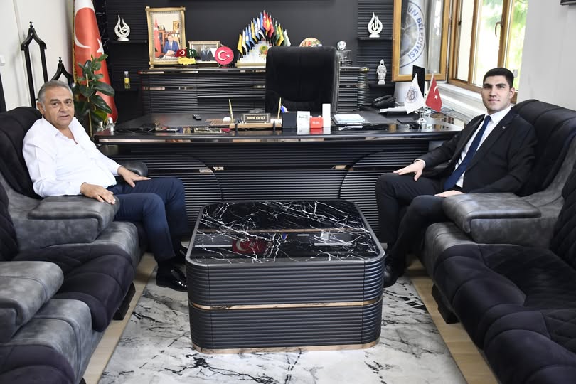 Kaymakam Yiğit’ten Başkan Çiftçi’ye İade-i Ziyaret