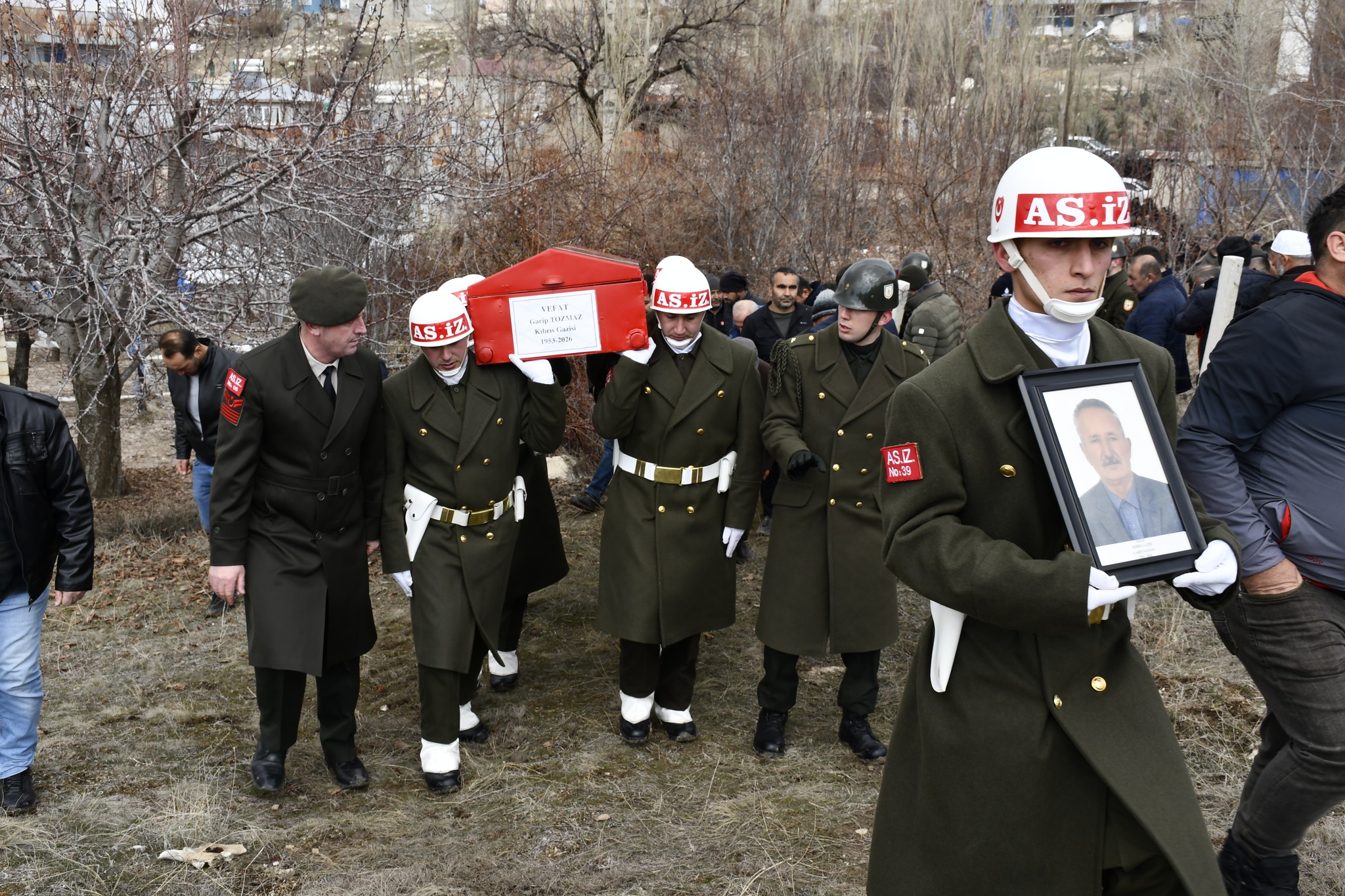 Kıbrıs Gazisi Garip Tozman Son Yolculuğuna Uğurlandı