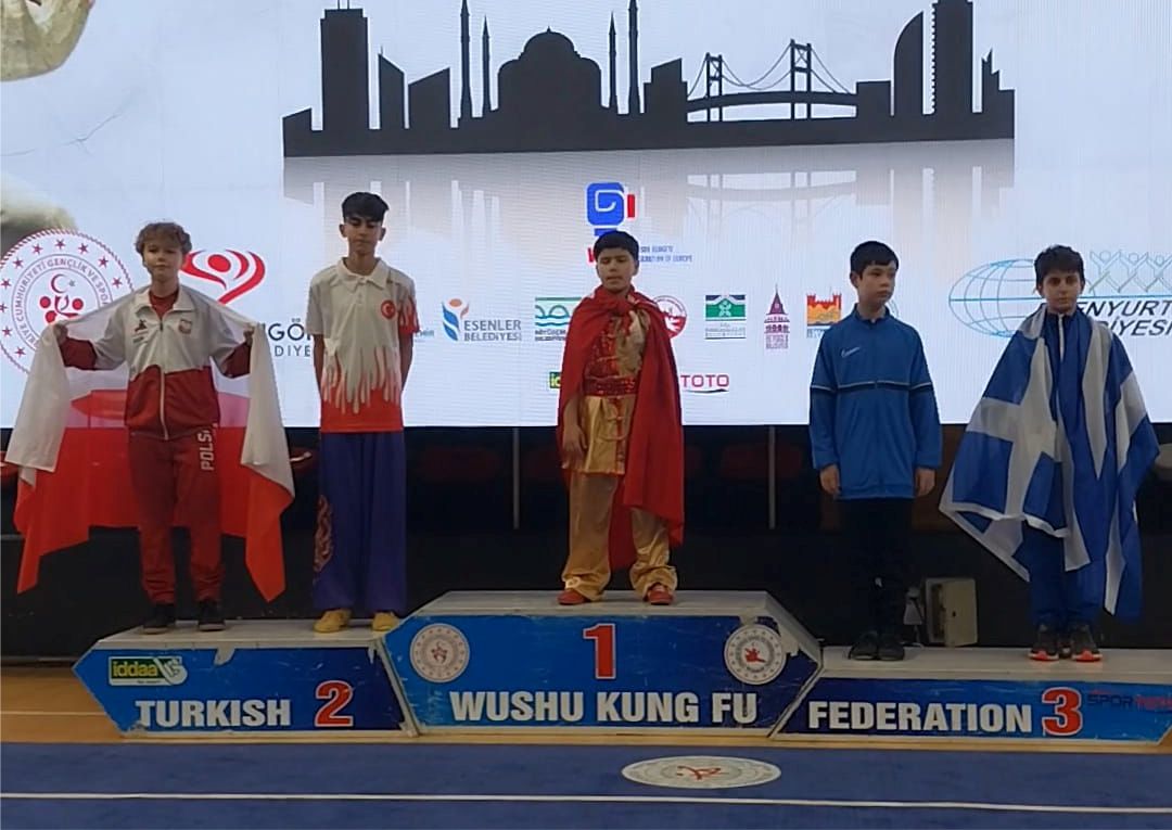 AVRUPA WUSHU ŞAMPİYONU AHMET DEMİR OLDU