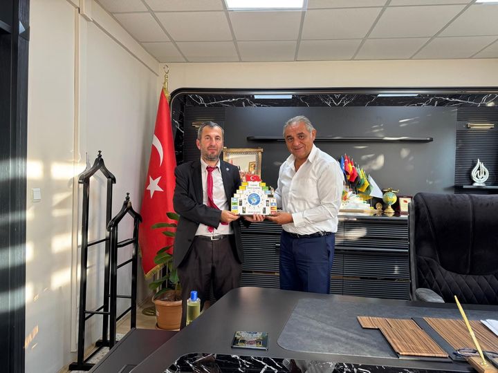 Gürün Türk Eğitim Sen Temsilcisinden Belediye Başkanına Ziyaret