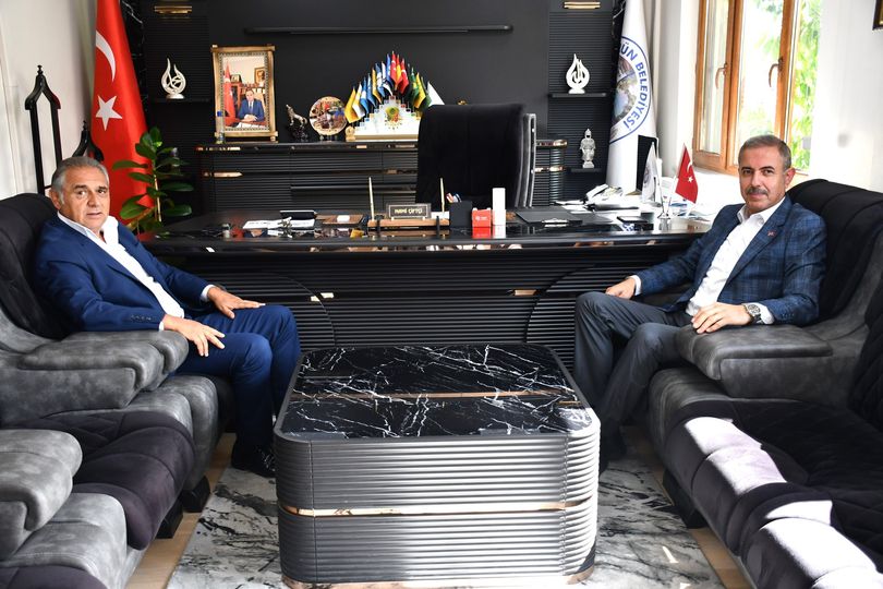 Sivas Vali Yardımcısı Gürün Belediye Başkanını Ziyaret Etti