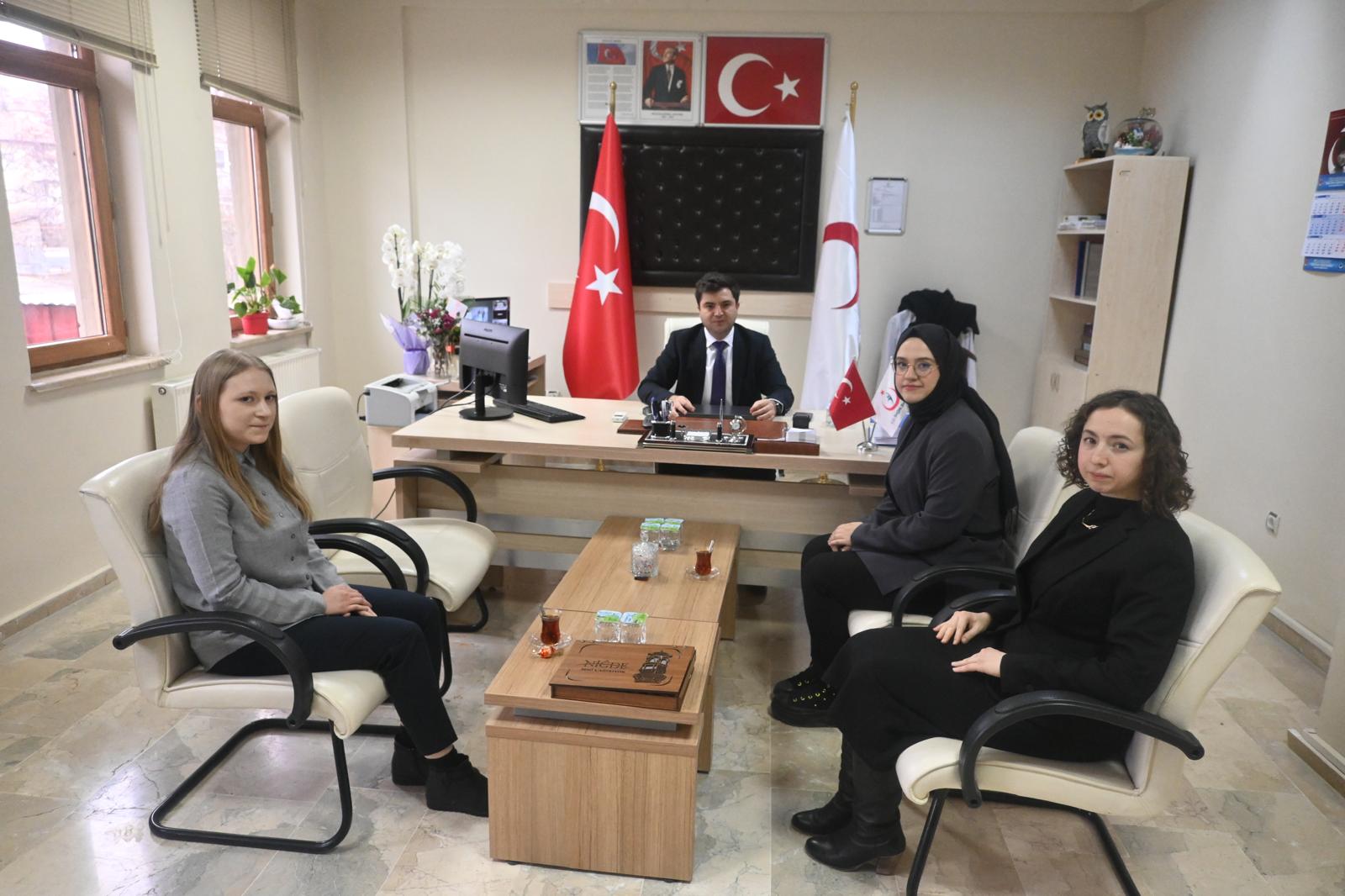 Gürün Kaymakamı Toplum Sağlığı Merkezi Denetimini Gerçekleştirdi